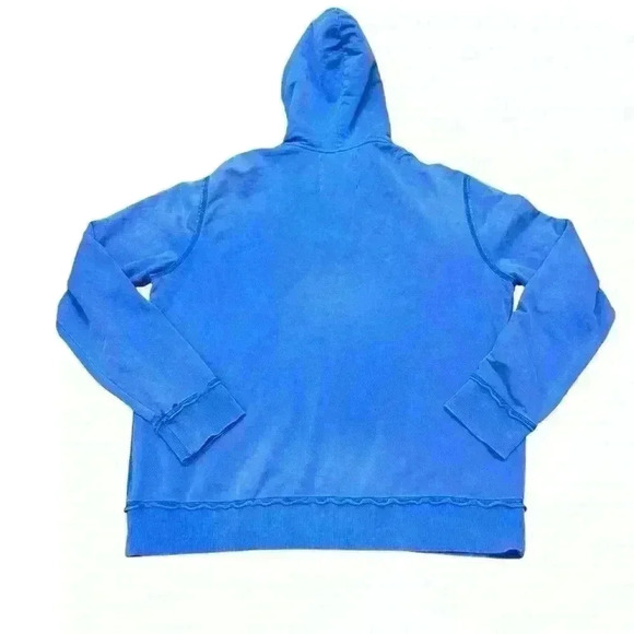 Silver jeans blue XL zip up lightweight jacket distressed designed for comfort - Picture 4 of 8